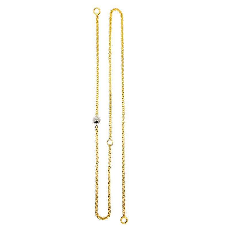 CHUNKY-BALL POINT STRAP_GOLD (M)